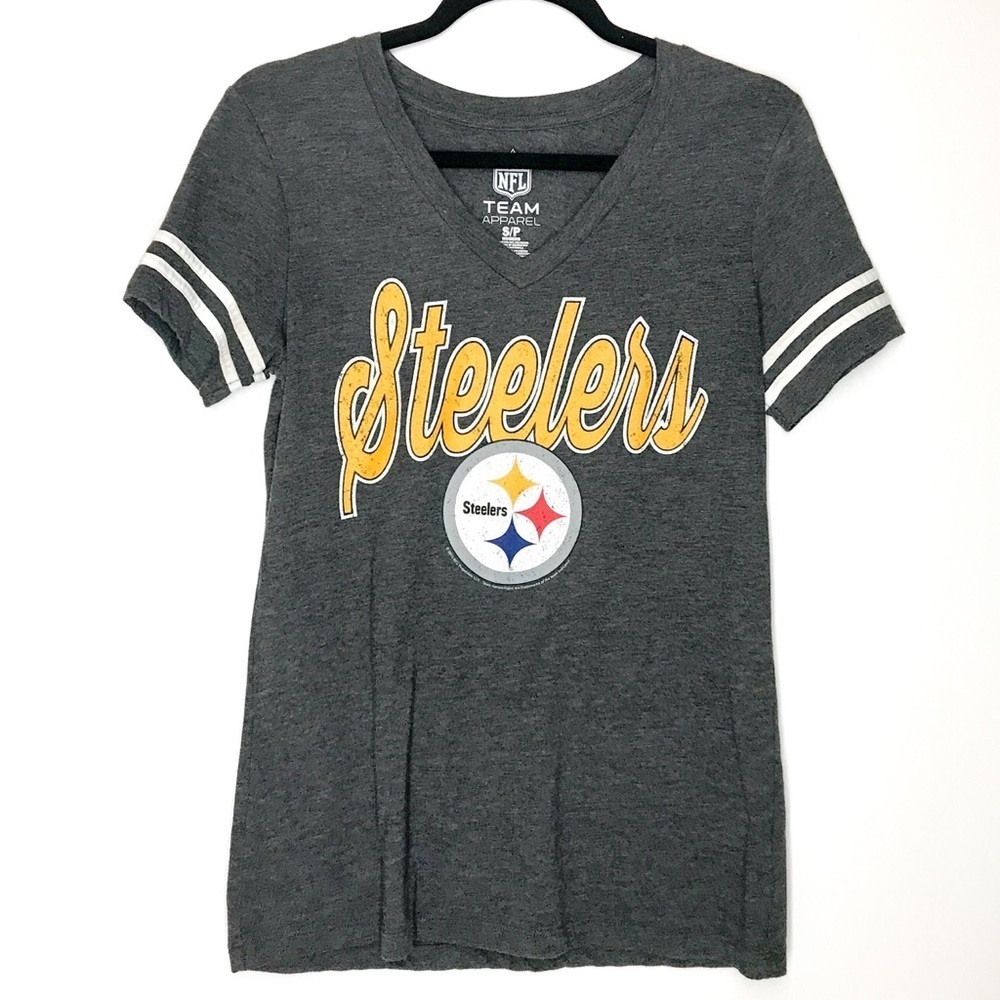 NFL Women’s Team Apparel Steelers Tee Shirt Sz S